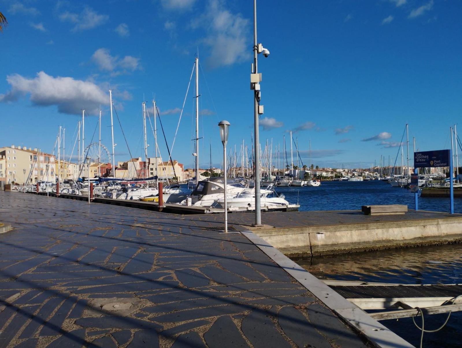 Studio 4 Couchages Avec Piscine D'Ete Vue Port Agde Eksteriør billede